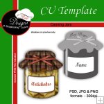 Canning Jar - CU TEMPLATE by Boop Designs