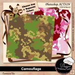 Camouflage Papers by Boop Designs