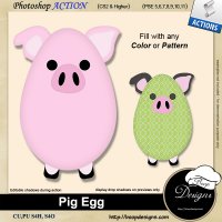 Pig Egg by Boop Designs Pig Egg by Boop Designs