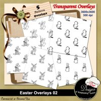 Easter Pattern Overlays 02 by Boop Designs Easter Pattern Overlays 02 by Boop Designs