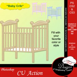 Baby Crib by Boop Designs