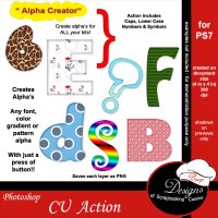 Alpha Creator for PS7 by Boop Designs Alpha Creator for PS7 by Boop Designs
