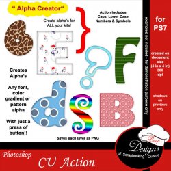 Alpha Creator for PS7 by Boop Designs