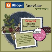 Pinterest Button Instalation by Boop Designs