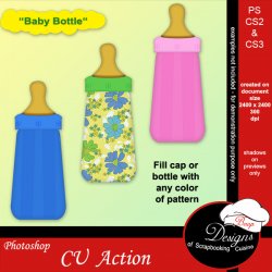 Baby Bottle by Boop Designs