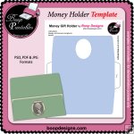 Money Holder TEMPLATE by Boop Designs