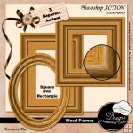Wooden Frames by Boop Designs