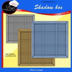 Shadow Box - Cu Template by Boop Designs