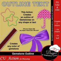 Gemstone Outlines by Boop Designs Gemstone Outlines by Boop Designs