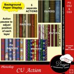 Background Paper Displays by Boop Designs