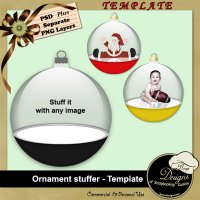 Ornament Stuffer Template by Boop Designs