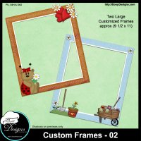 Custom Frames 02 by Boop Designs Custom Frames 02 by Boop Designs
