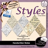 Handwriting Notes STYLES by Boop Designs Handwriting Notes STYLES by Boop Designs