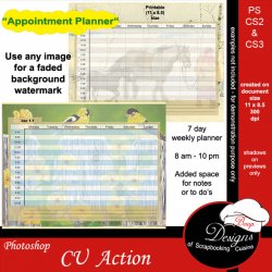 Appointment Planner by Boop Designs