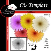 Fall Mums - CU Template by Boop Designs Fall Mums - CU Template by Boop Designs