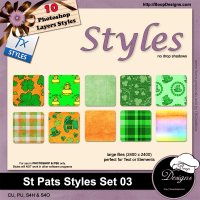 St Pats STYLES 03 by Boop Designs St Pats STYLES 03 by Boop Designs