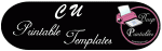 CU Printable Craft Templates
