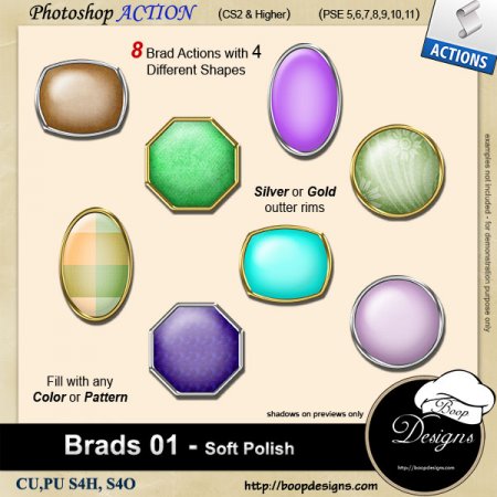 Brads 01 - Soft Polish by Boop Designs