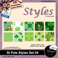 St Pats STYLES 04 by Boop Designs St Pats STYLES 04 by Boop Designs