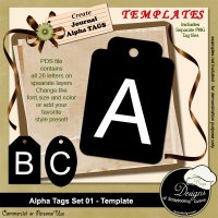 Alpha Tags Set 01 TEMPLATE by Boop Designs Alpha Tags Set 01 TEMPLATE by Boop Designs