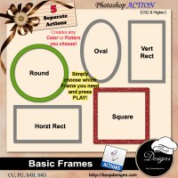 Basic Frames by Boop Designs Basic Frames by Boop Designs