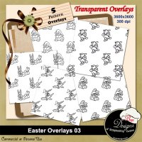 Easter Pattern Overlays 03 by Boop Designs Easter Pattern Overlays 03 by Boop Designs