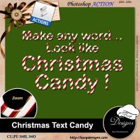 Christmas Text Candy by Boop Designs Christmas Text Candy by Boop Designs