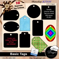 Basic Tags by Boop Designs