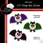 Vamp Bat by Boop Designs