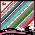 Ribbon Textures by Boop Designs