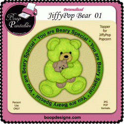 JiffyPop-Bear � 01 by Boop Designs