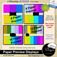 Paper Display Previews by Boop Designs Paper Display Previews by Boop Designs