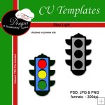Stop Light - CU TEMPLATE by Boop Designs