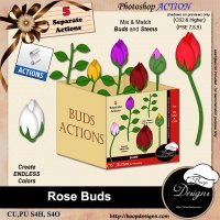 Rose Buds by Boop Designs Rose Buds by Boop Designs