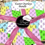 Easter Pattern Overlays BUNDLE by Boop Designs