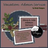 Vacation Admin Service by Boop Designs