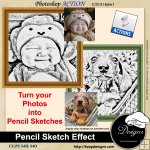 Pencil Sketch Effect by Boop Designs Pencil Sketch Effect by Boop Designs