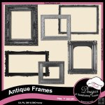 Antique Frames by Boop Designs