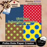 Polka Dot Paper Creator by Boop Designs Polka Dot Paper Creator by Boop Designs