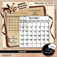 Calendar by Boop Designs