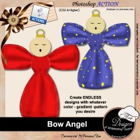 Bow Angel by Boop Designs Bow Angel by Boop Designs