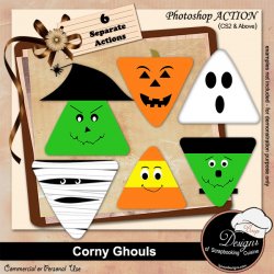 Corny Ghouls CU Action by Boop Designs