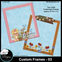 Custom Frames 03 by Boop Designs Custom Frames 03 by Boop Designs