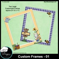 Custom Frames 01 by Boop Designs