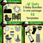 All Baby ULTIMATE - CU Templates by Boop Designs