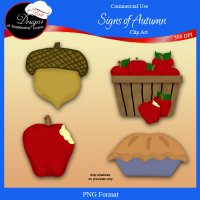 Signs of Autumn - CU Clipart By Boop Designs Signs of Autumn - CU Clipart By Boop Designs