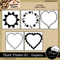 Heart Frames 02 by Boop Designs Heart Frames 02 by Boop Designs