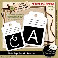 Alpha Tags Set 02 TEMPLATE by Boop Designs Alpha Tags Set 02 TEMPLATE by Boop Designs