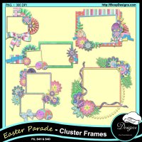 Easter Parade Cluster Frames by Boop Designs Easter Parade Cluster Frames by Boop Designs
