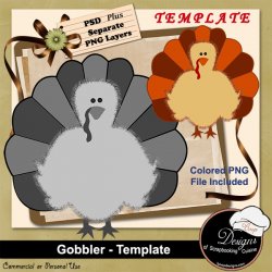 Gobbler - CU Template by Boop Designs